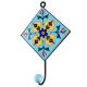 Yellow Flower Ceramic Tile Hook